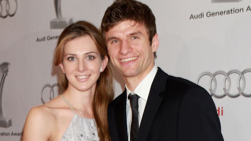 Lisa und Thomas Müller beim Audi Generation Award 2010 in München