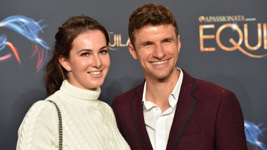 Lisa und Thomas Müller bei der Weltpremiere von der Apassionata-Show "Equila" in München 2017