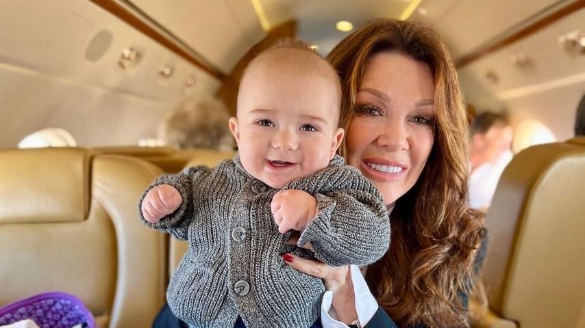 Lisa Vanderpump und ihr Enkel im April 2022