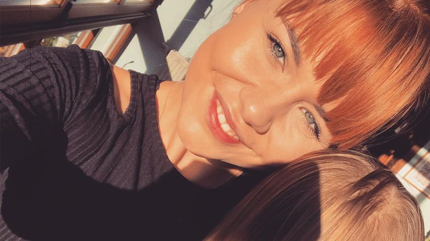Lisa Wohlgemuth mit ihrer Tochter Majlena