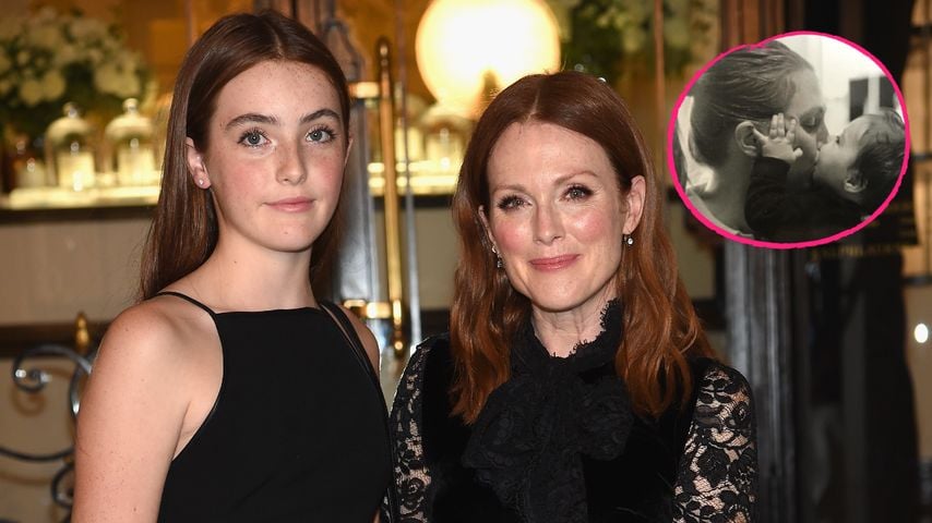 Süßes Babyfoto: Julianne Moore gratuliert Liv zum Geburtstag