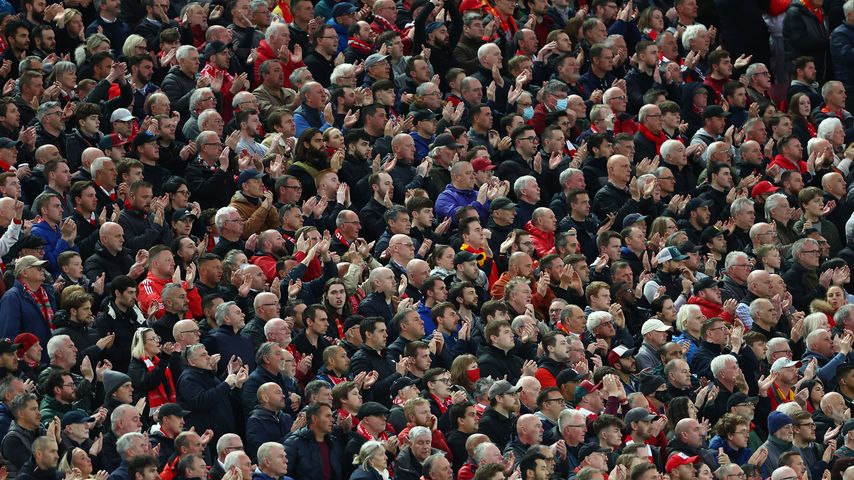 Liverpool-Fans applaudieren aus Solidarität für Cristiano Ronaldo