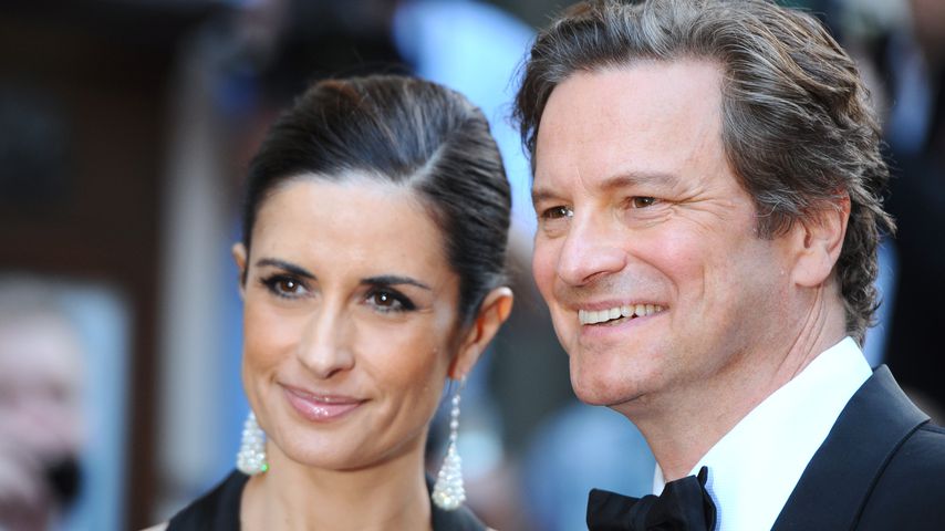 Livia und Colin Firth im September 2014