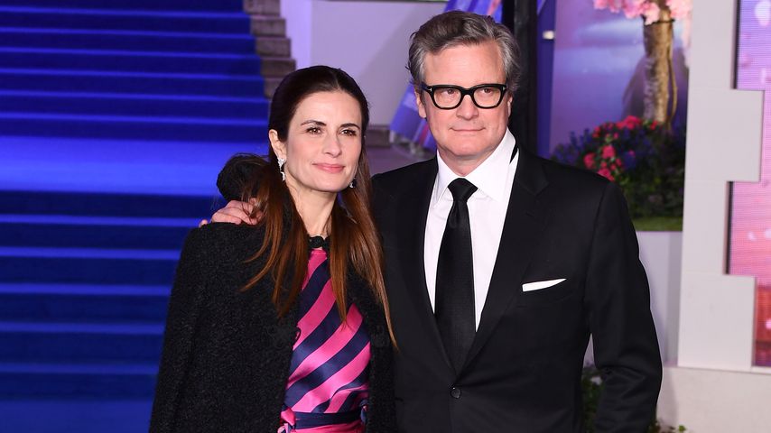 Livia Giuggioli und Colin Firth bei der Europapremiere von "Mary Poppins' Rückkehr"