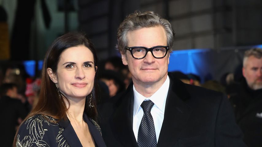 Livia und Colin Firth im Februar 2018