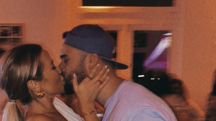 29. Geburtstag: Liz Kaeber teilt Knutsch-Pic mit Mann Nick