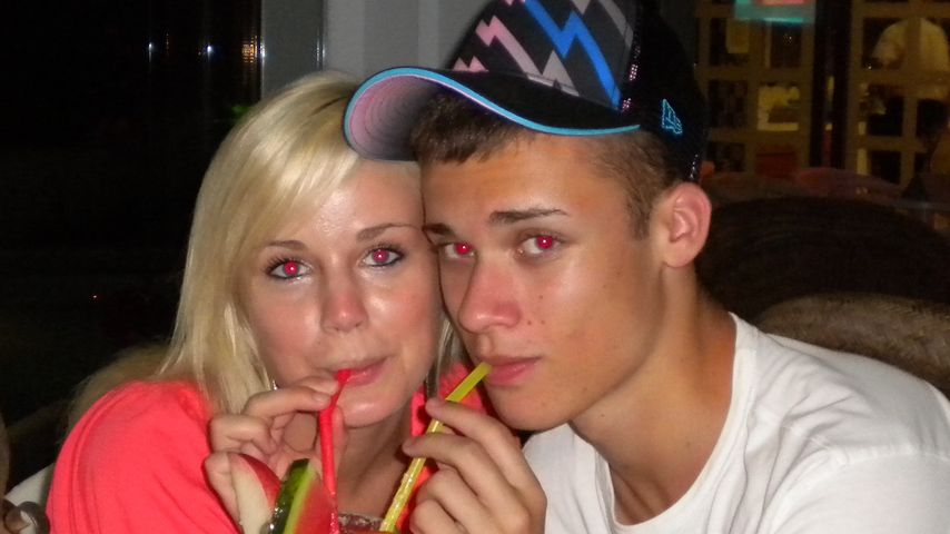 Liz Kaeber und Nick Maerker in ihrer Jugend