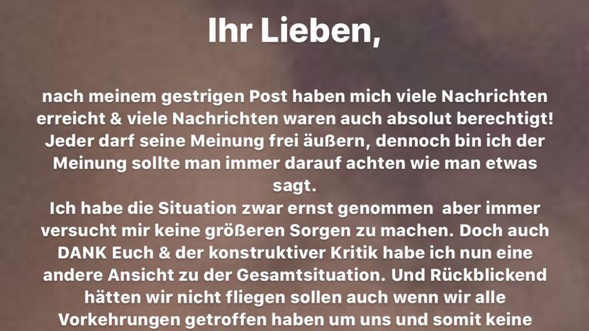 Liz Kaebers Statement zu ihren Flitterwochen