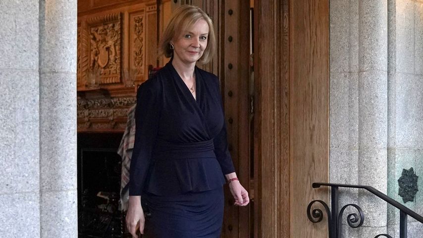 Liz Truss nach ihrer Ernennung zur Premierministern auf Schloss Balmoral