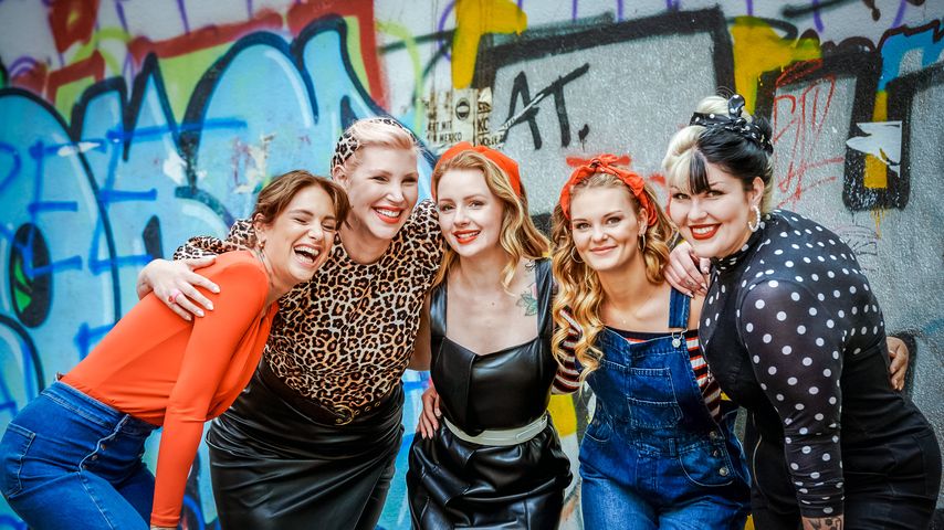 Liza Waschke, Laura Maack, Denise Schwitalle, Laura Hink und Mareike Flügge