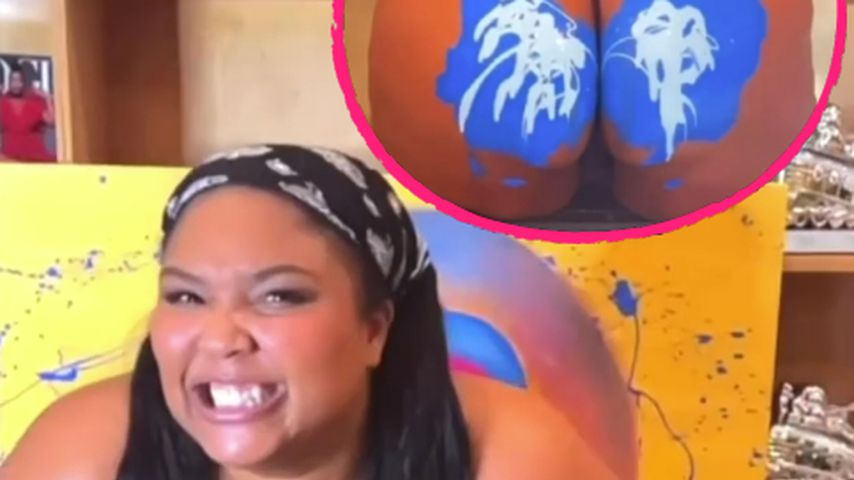 Lizzo ganz kreativ: "Arschkunst" für internationale Messe
