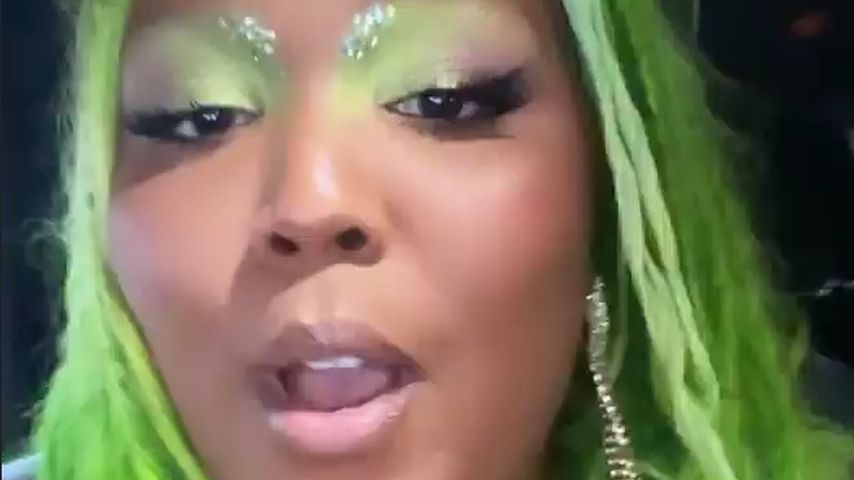 Mal was anderes: Sängerin Lizzo hat jetzt neongrüne Haare
