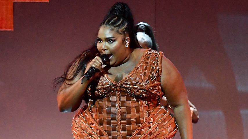 Lizzo performt bei den Brit Awards in London im Februar 2020