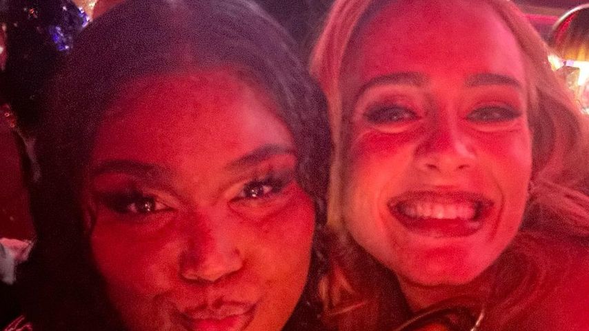 Lizzo und Adele während der Grammys