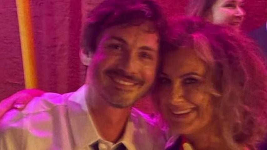 Logan Lerman mit Kirsten Smith, Juni 2026