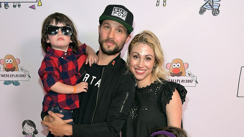 Logan Marshall-Green und Diane Gaeta mit ihren Kindern Tennessee und Culla Mae