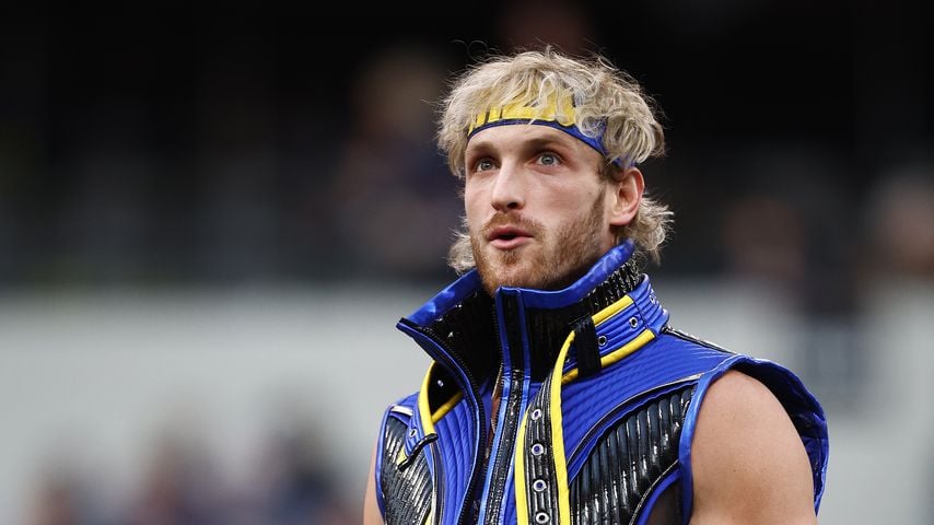 Logan Paul beim einem Wrestling-Event, 2023