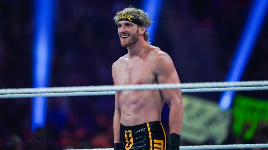 Logan Paul beim einem Wrestling-Event, 2023