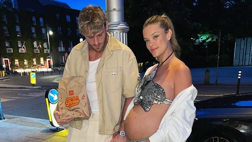 Logan Paul und Nina Agdal im Juli 2024
