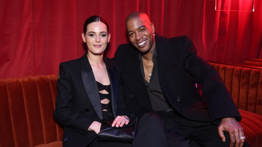 Lola Abecassis und Kid Cudi, April 2024