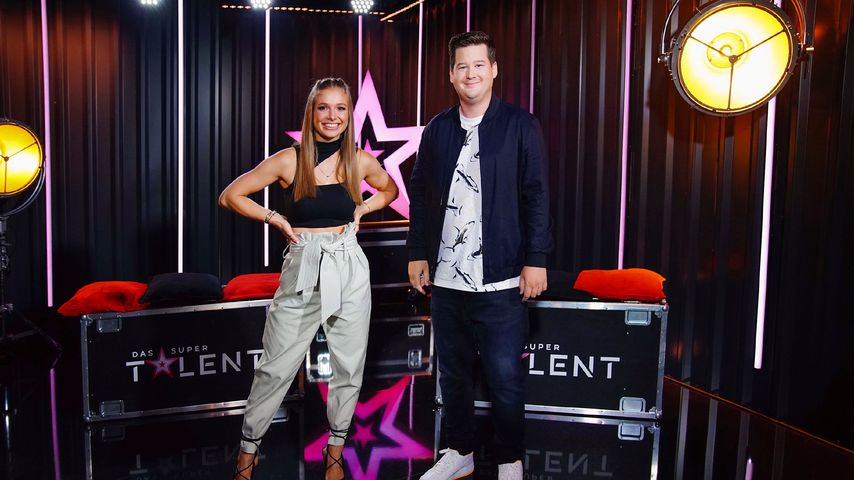 Lola Weippert und Chris Tall, "Das Supertalent"-Moderatoren
