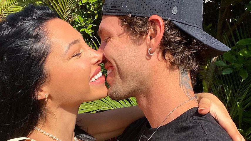 London Goheen und Reece Hawkins im August 2020
