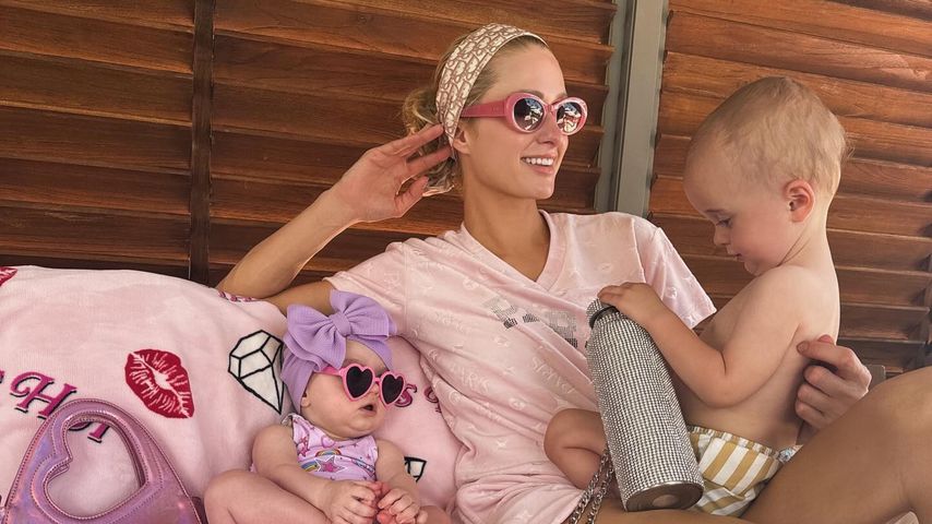 Paris Hilton postet niedliche Urlaubsfotos mit ihren Kids!