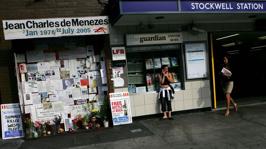 Ein Schrein für Jean de Menezes in London, 2006