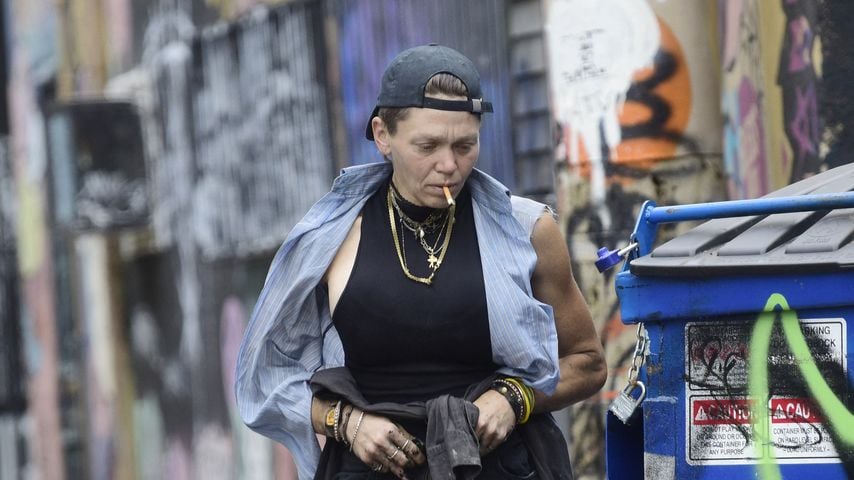 Obdachlos: Neue traurige Fotos des Ex-Models Loni Willison