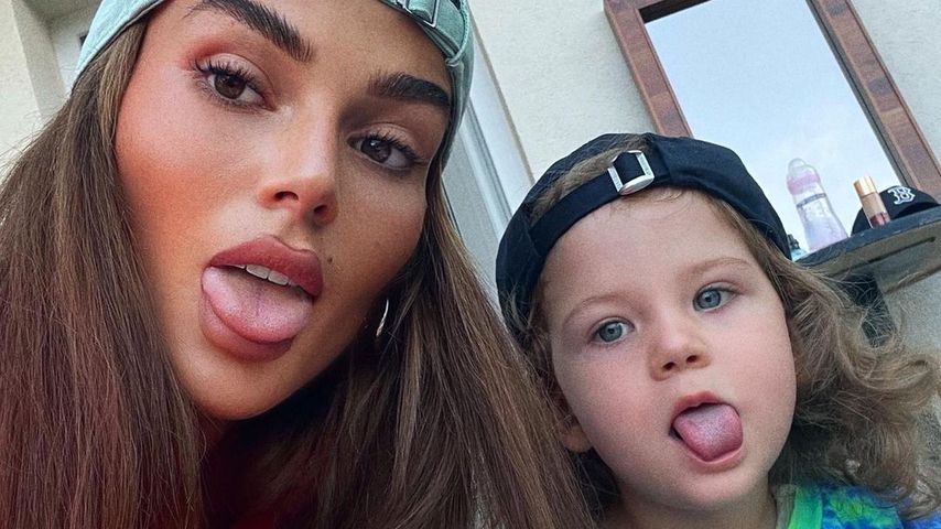 Loredana mit ihrer Tochter Hana