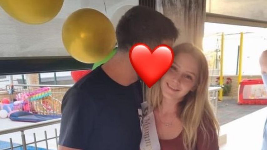 Loredana Wollny mit ihrem Freund
