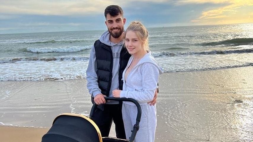 Loredana Wollny mit ihrem Freund, 2023