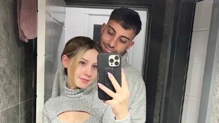 Loredana Wollny und ihr Freund im Februar 2023