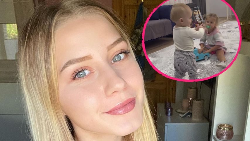 Süß! Loredana Wollnys Sohn Aurelio macht erste Schritte