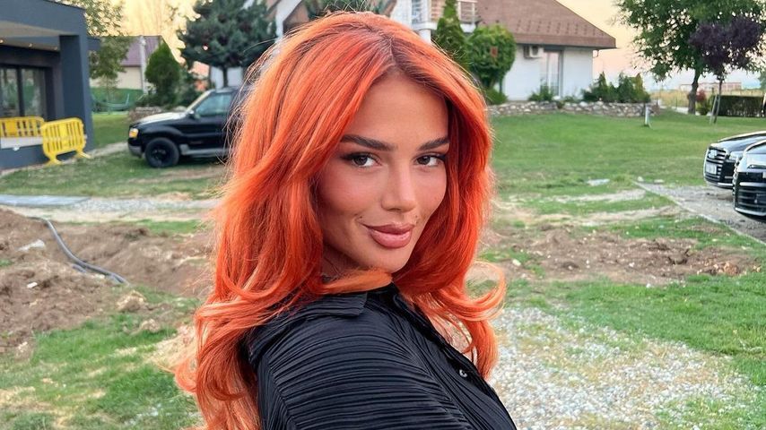 Feuriger Look! Rapperin Loredana hat Haare orange gefärbt