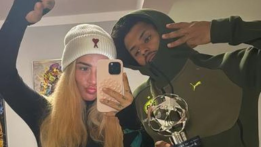 Loredana Zefi und Karim Adeyemi im Oktober 2024
