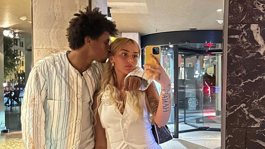 Loredana und Karim Adeyemi im September 2023