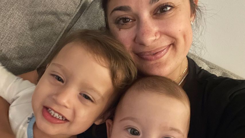 Loren Brovarnik mit ihren Kindern Shai und Asher