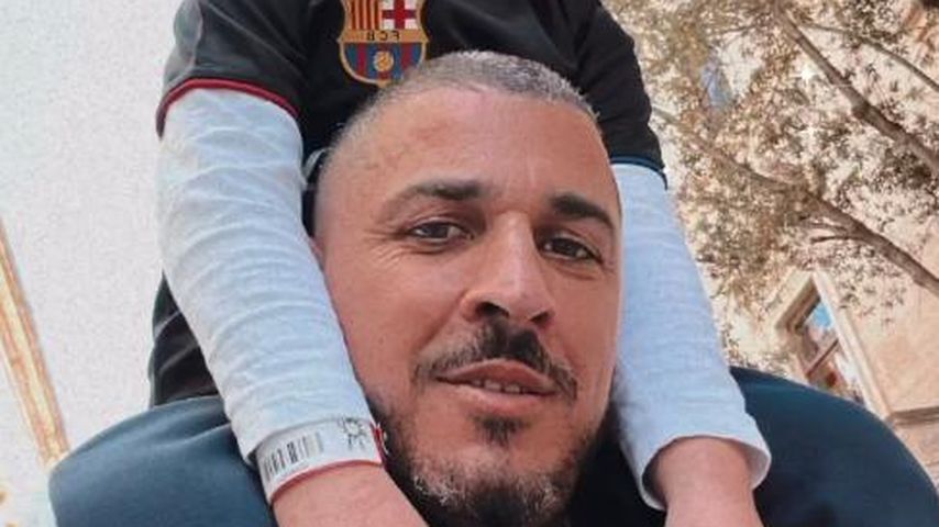 Lorenzo Della Femine mit seinem Sohn