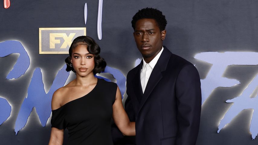 Lori Harvey und Damson Idris auf der "Snowfall"-Premiere, 2023
