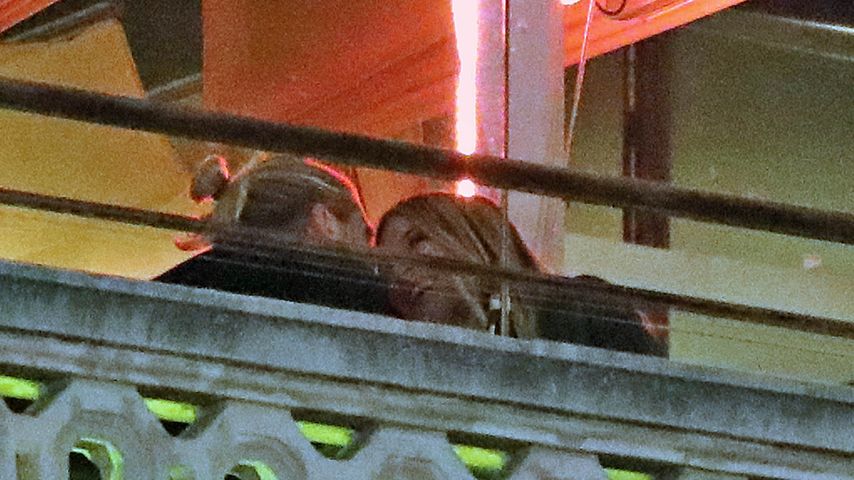 Loris Karis und Diletta Leotta bei einem gemeinsamen Dinner