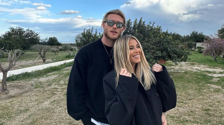 Loris Karius und Diletta Leotta, April 2023