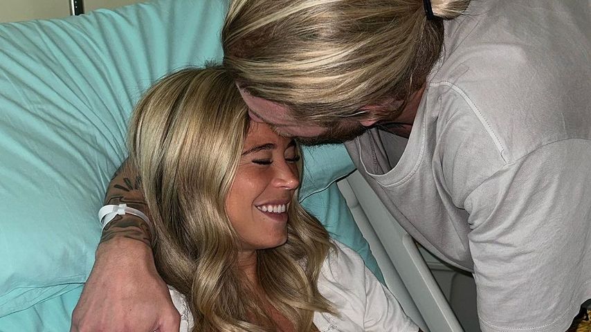 Loris Karius und Diletta Leotta gemeinsam mit ihrer Tochter