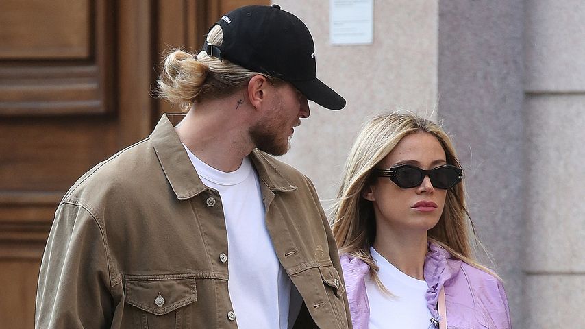 Loris Karius und seine Partnerin Diletta Leotta