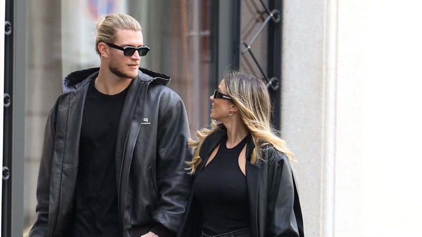 Liebe offiziell? Loris Karius und Diletta Hand in Hand
