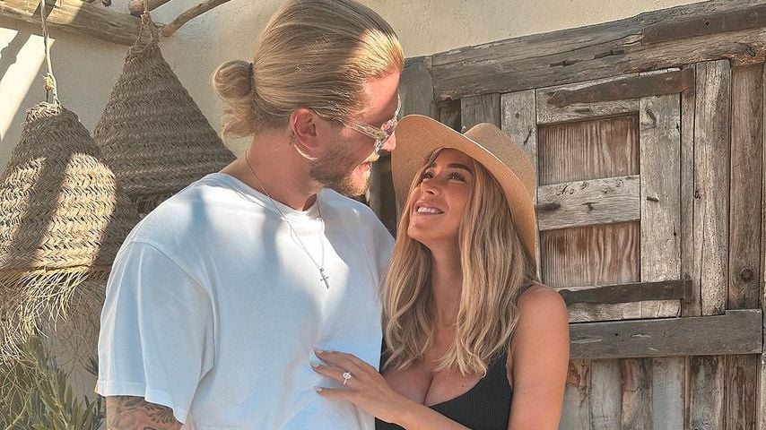 Loris Karius und Diletta Leotta im Juli 2023