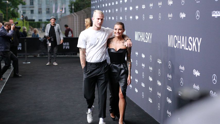 Loris Karius und Sophia Thomalla auf der Berlin Fashion Week 2019