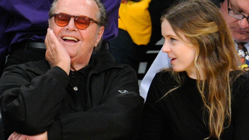 Seltener Anblick: Jack Nicholson & seine Tochter