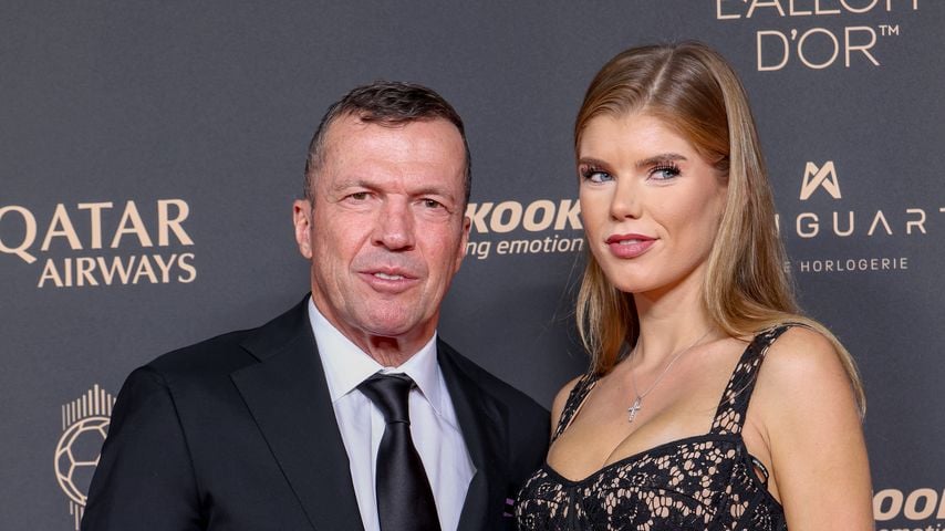 Lothar Matthäus mit Freundin Theresa Sommer, Ballon-d’Or-Gala in Paris, 2025