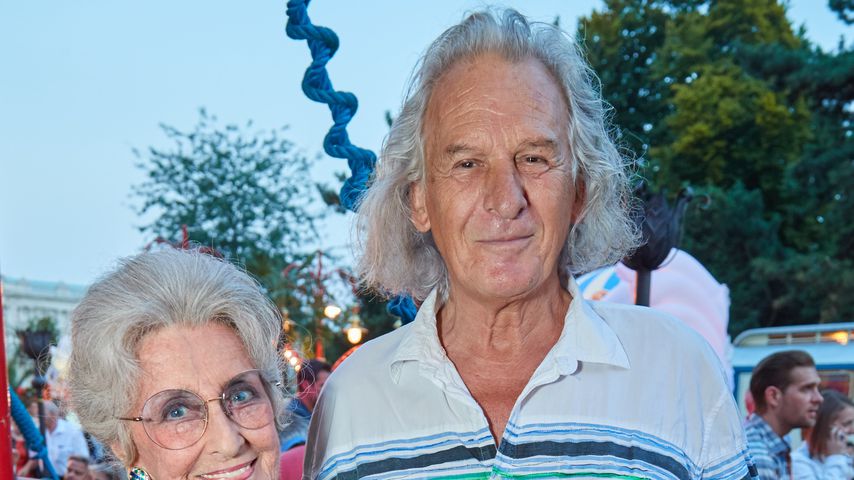 Lotte Tobisch und Erich Schleyer 2016 in Wien